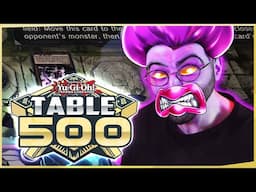 TABLE 500! YU-GI-OH!'S DUMBEST FTK, COMBOS AND DECKOUTS ARE BACK!