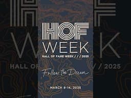 Full Sail's 15th Annual Hall of Fame Week is almost here. Mark your calendars!