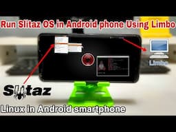 Run Slitaz OS Linux in Android Smartphone using Limbo PC Emulator 2021 | Linux in Android |