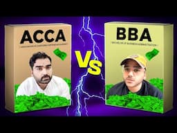 ACCA VS BBA after Intermediate/12th/FSc | Complete Detail