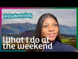 What I do at the weekend as a #uofstirling student