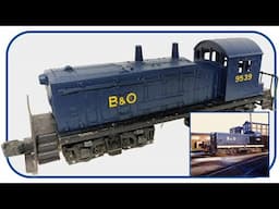 Make A Custom Lionel B&O Switcher!