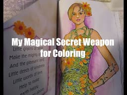 My Magical Secret Weapon for Coloring a Coloring Book Page