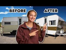 Vintage Trailer MAKEOVER (Our Dream Camper is FINALLY DONE) ep. 7