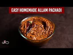 Allam Pachadi Recipe || Easy Ginger Pickle Recipe || Traditional Family Recipes || Infinity Platter