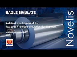 Eagle Simulate — A Data-Driven Framework for Low Code / No Code Simulation Development