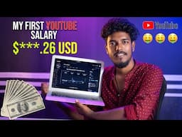 ❤️My First INCOME for YOUTUBE🥳 |  Thanks to your loveable support ❤️|  My Monthly INCOME |