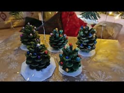 Pine Cone Christmas Trees