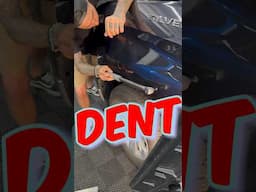 Dent repair work truck  #paintlessdentrepair #cardentrepair #autobodyrepair