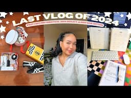 LAST VLOG OF 2024: What I Got for Christmas, 2024 Reflection, & How to Set Goals for 2025!