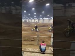 +40 holeshot at switchback indoor race 1-4-25 starting the 2025 year of right !! #vetracing