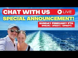 Come join our LIVE! BIG ANNOUNCEMENT!