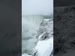 Lvfree Adventures - Heavy Snowfall at Niagara Falls today