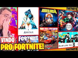 DEMON SLAYER BORDERLANDS AVATAR CARROS E KAIJU 8 CHEGANDO NO FORTNITE EM BREVE !