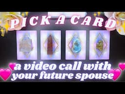 FACETIME With Your FUTURE SPOUSE 📱👀💓 What They'd Say to You RIGHT NOW ✨ Pick a Card Tarot Reading