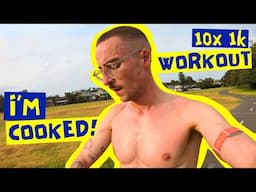 Surviving 10x 1K In The Aussie Heat | Brutal Threshold Workout!