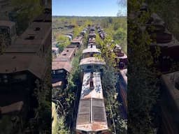 This Forgotten Abandoned Train Yard is Frozen in Time