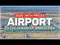 ✅ how to travel from the airport ✈️ to the centre of BARCELONA in 2025 #201