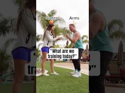 Arms Day vs Glutes Day: Rock, paper, scissors to decide