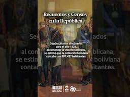 Recuentos y censos en Bolivia