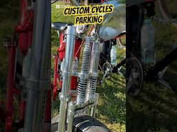 Must-See Custom Cycles Parking – Truly Amazing! #shorts #bikelife