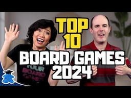 Top 10 Board Games of 2024 - Plus One Extra Honorable Mention!