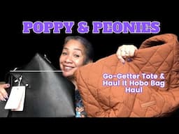 Poppy and Peonies - Go Getter Viral Tote & Haul It Hobo Bag Review and Haul | Honeygirl K