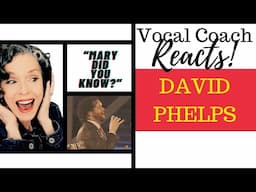 Vocal Coach Reacts  David Phelps - Mary Did You Know? from O Holy Night: A Live Holiday Celebration