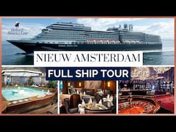 Holland America Nieuw Amsterdam Full Ship Tour