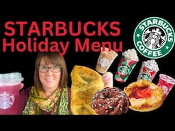 Reviewing Starbucks’ NEW Holiday Menu | Food and Drink Review