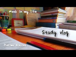 Study vlog 🌻🌈 weekly edition || (part-4) 📚 @Aspirants_fable