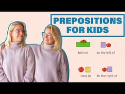 How To Use Prepositions // Writing For Kids