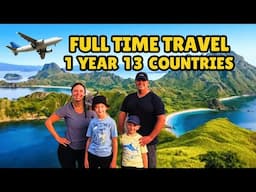 First Year of Full-Time Family Travel: The Ultimate Recap!