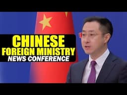 LIVE: Chinese foreign ministry holds daily news conference | Beijing, China | USA |Trump | Tariff