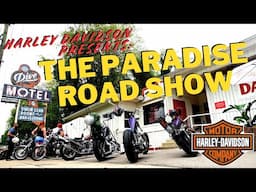 ENTERING A VINTAGE CHOPPER SHOW! | Paradise Road Show presented by Harley Davidson