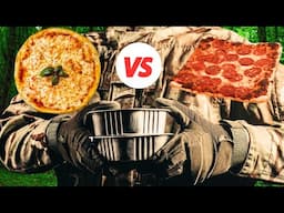 MRE PEPPERONI PIZZA VS CHEESE PIZZA COMPARISON