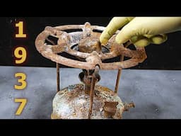 Antique Kerosene Kitchen Stove ! Amazing Restoration Techniques