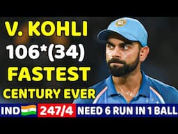 VIRAT KOHLI MOST SHOCKING BATTING 106* RUNS | IND VS SL ODI MATCH 2012 | SHOCKING BATTING EVER🔥😱