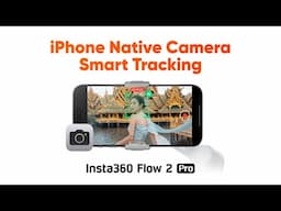 Insta360 Flow 2 Pro - How to Track With Your iPhone Camera