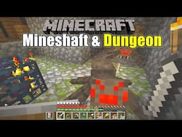 Minecraft Survival - Plundering a Mineshaft & Dungeon (Survive & Thrive 2024) - Ep 11