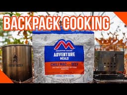 Solo Backpack Cooking Option (Mountain House)