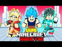 100 Players Simulate ANIME in Minecraft...