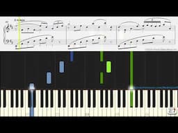 Meditation from Thais by Jules Massenet - Advanced Version for piano solo - Practice Video