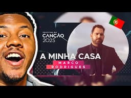 AMERICAN REACTS To Marco Rodrigues – A Minha Casa | Festival da Canção 2025