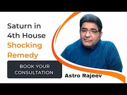 Remedy and Prediction of Saturn in 4th House