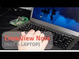 Crowview Note: The Portable Workspace for Raspberry Pi, Khadas, iPad and more