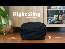 New Flight Sling and Travel Clothes | Rework Toshi 5L Sling and Western Rise Clothing