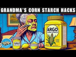 Grandma's 43 Cornstarch Hacks that will BLOW YOUR MIND & MAKE LIFE EASIER!!!