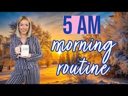 2025 5 AM MORNING ROUTINE! MOTIVATIONAL ROUTINE FOR MOMS! @BriannaK