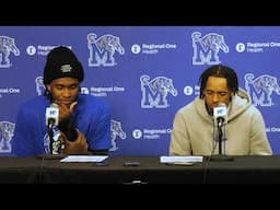 Men's Basketball: Dain Dainja and Dante Harris Press Conference-February 9, 2025